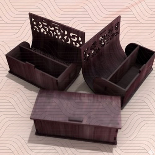 دانلود طرح آماده برش لیزر جعبه عینک کد 11620