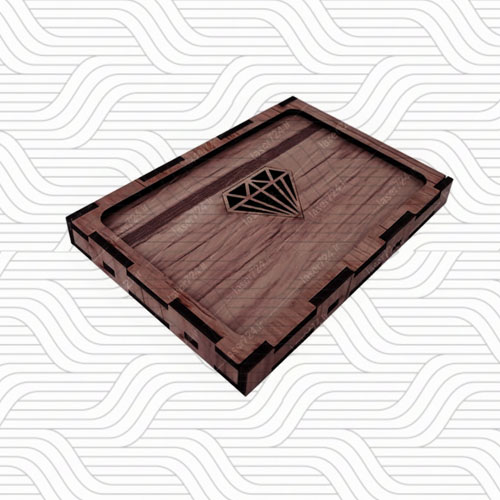 دانلود طرح آماده برش لیزر جعبه سکه کد 11638