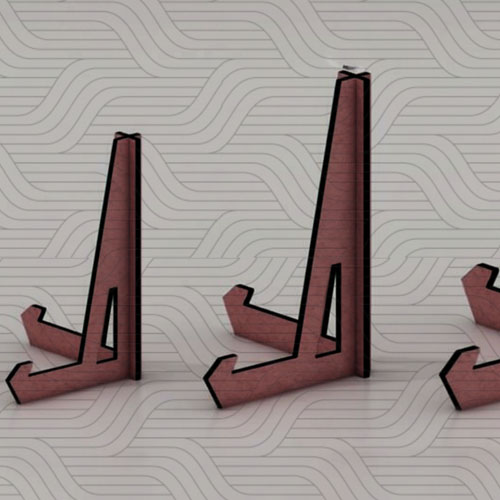 43 دانلود طرح آماده برش لیزر پایه و استند ظروف کد 11640 - تصویر 1