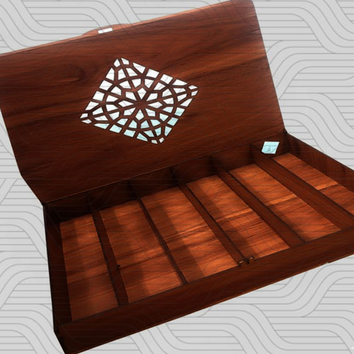 71 دانلود طرح آماده برش لیزر جعبه پذیرایی ( با دو مدل درب و چند مدل بدنه) کد 11717 - تصویر 1