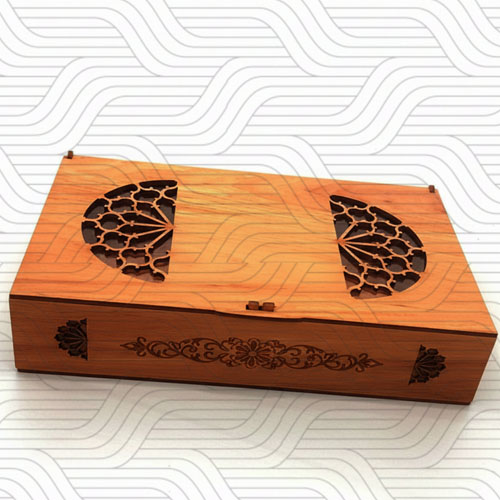 دانلود طرح آماده برش لیزر جعبه کشویی کد 11716