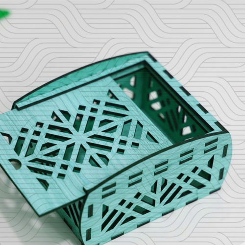 دانلود طرح آماده برش لیزر جعبه کشویی کد 11793