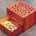 دانلود طرح آماده برش لیزر جعبه کادو کشو دار کد 11831 - تصویر 2