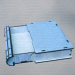 دانلود طرح آماده برش لیزر باکس کتابی(جعبه درب کشویی) کد 11832 - تصویر 2