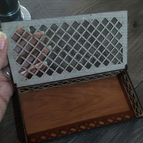 دانلود طرح آماده برش لیزر جعبه کیف پول کد 11962