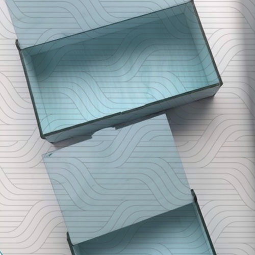 دانلود طرح آماده برش لیزر جعبه ساده درب دار(25*13*5 سانت) کد 11963