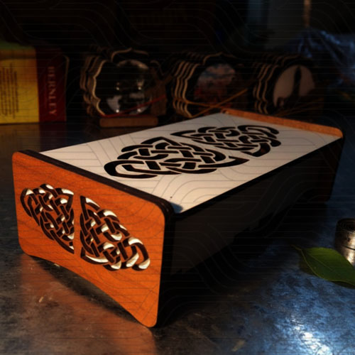 دانلود طرح آماده برش لیزر جعبه چوبی شیک کد 12036