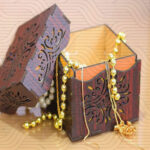 دانلود طرح آماده برش لیزر جعبه نیم ست جواهرات کد 11750 - تصویر 2