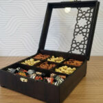 دانلود طرح آماده برش لیزر جعبه آجیل کد 11786 - تصویر 2